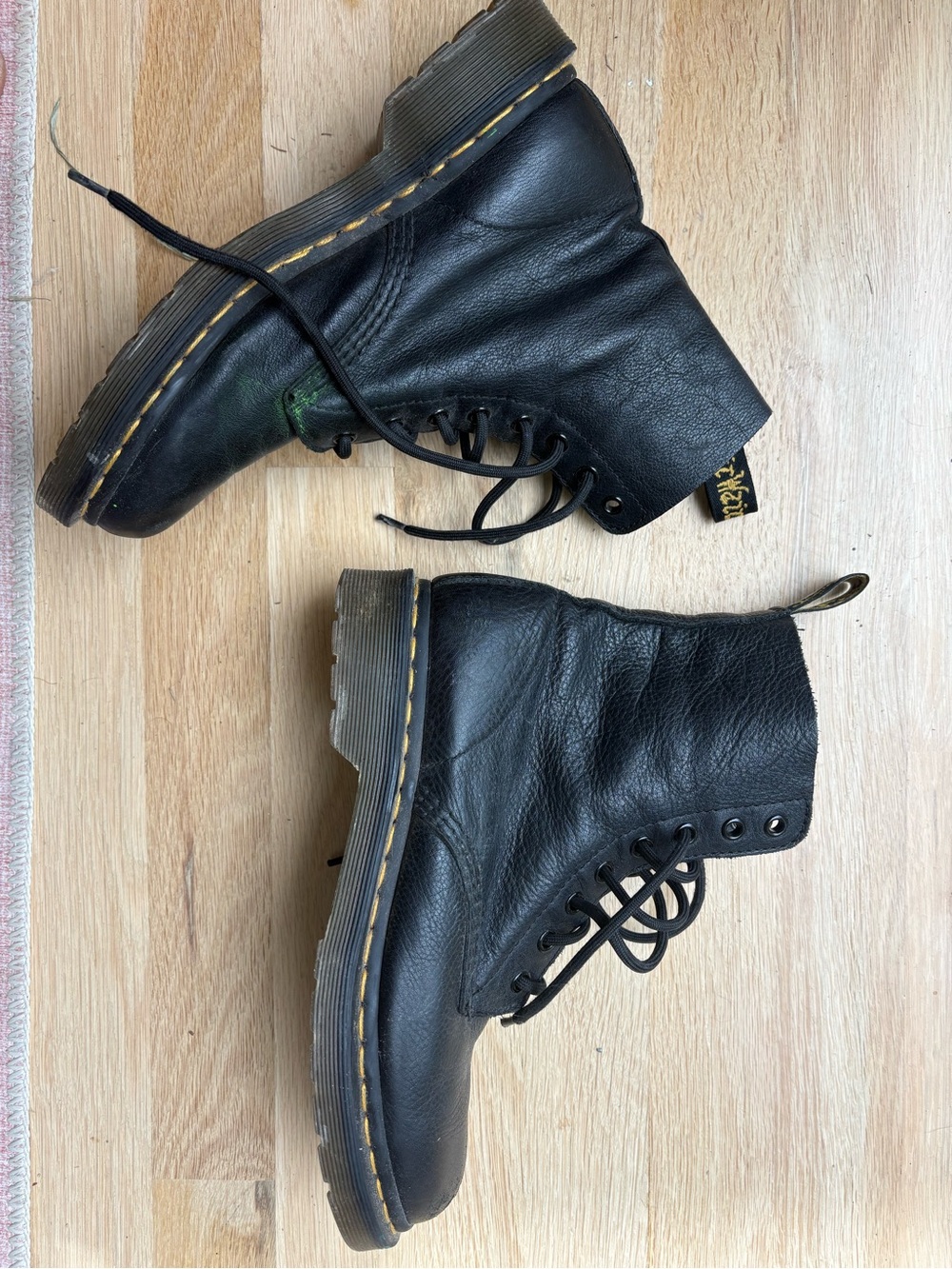 “The Orginal” Dr. Martens Black Lace-Up Leather Boots
